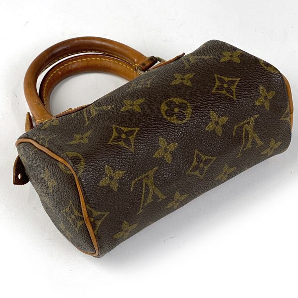 1000048138054 12 Louis Vuitton Mini Speedy Shopping Monogram Handbag