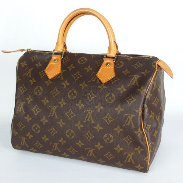 10003687 2 Louis Vuitton Speedy 30 Handbag Monogram Canvas