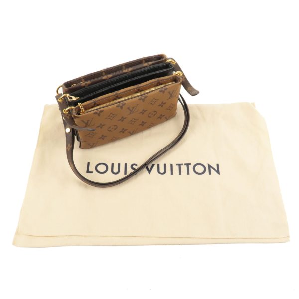 11 Louis Vuitton Monogram Reverse Pochette LV3 Shoulder Bag