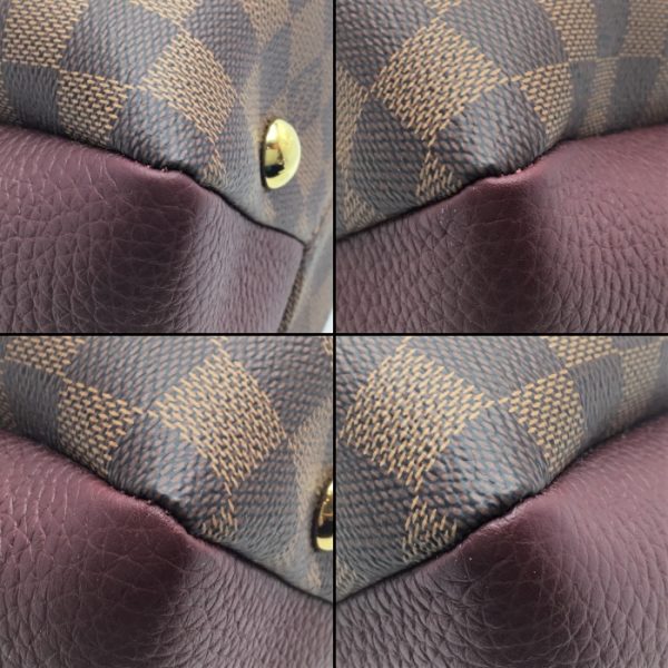 11 Louis Vuitton Brittany Damier Ebene Handbag Shoulder Bag 2way Brown