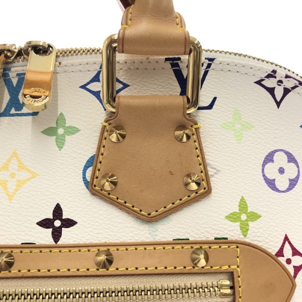 11 Louis Vuitton Monogram Alma Bron Handbag PVC Leather Multicolor