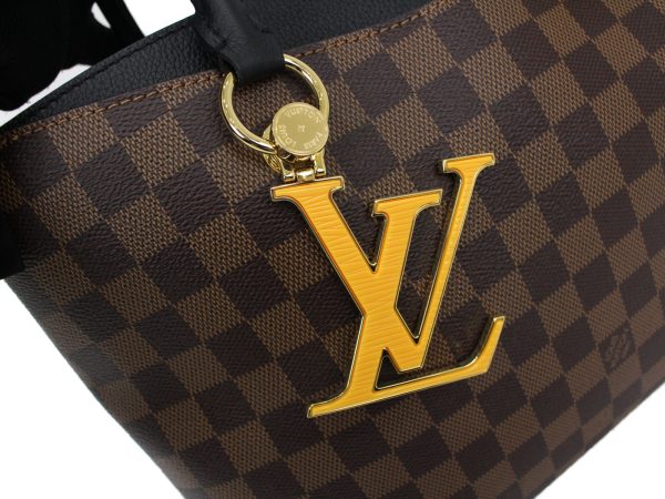 11 Louis Vuitton LV Riverside Damier Taurillon Leather Brown Black