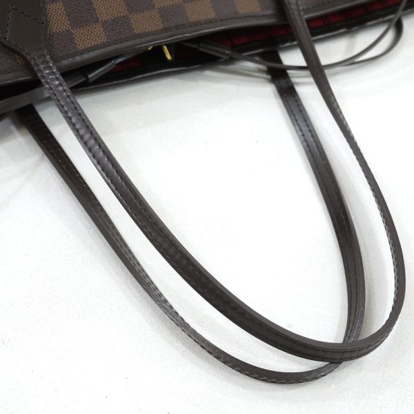 11 Louis Vuitton Damier Neverfull MM Tote Bag Brown