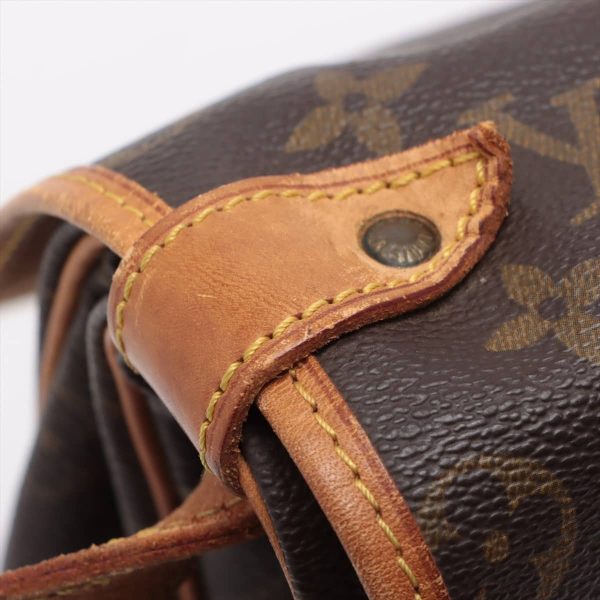 12 Louis Vuitton Monogram Saumur Shoulder Bag