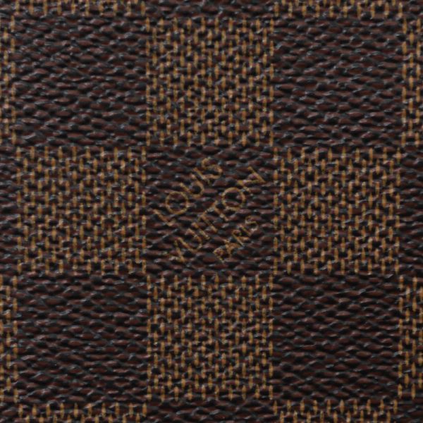 12 Louis Vuitton Damier Neverfull MM Tote Bag Brown