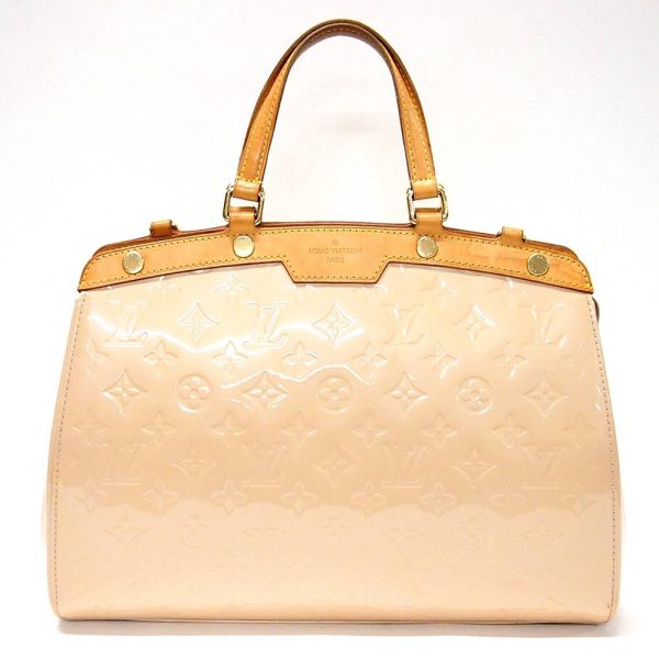 1200170928100024 1 Louis Vuitton Blair MM Monogram Vernis dUne Beige 2way Tote Bag