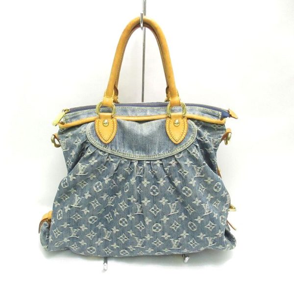 120723 Louis Vuitton Neocabby GM 2Way Shoulder Bag Monogram Denim Blue