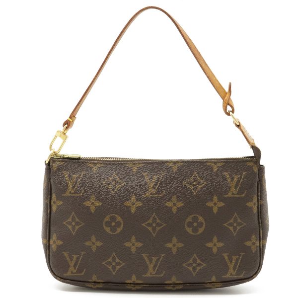 12240819 1 Louis Vuitton Monogram Pochette Pouch Handbag