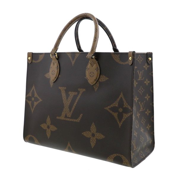 1240002018164 2 Louis Vuitton OntheGo MM Monogram Tote Bag Empreinte Black