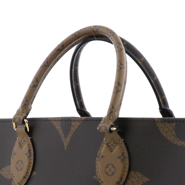 1240002018164 3 Louis Vuitton OntheGo MM Monogram Tote Bag Empreinte Black