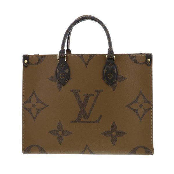 1240002018164 4 Louis Vuitton OntheGo MM Monogram Tote Bag Empreinte Black