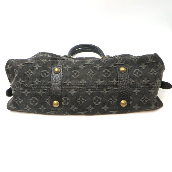 1240004491469 4 Louis Vuitton Monogram Neo cabby Denim Handbag Black