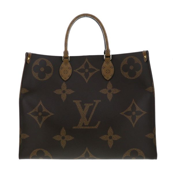 1240005023673 1 Louis Vuitton On the Go GM Bag Tote Bag Brown