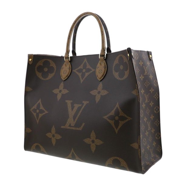 1240005023673 2 Louis Vuitton On the Go GM Bag Tote Bag Brown