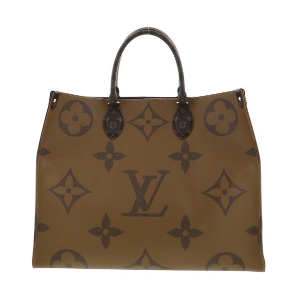 1240005023673 4 Louis Vuitton On the Go GM Bag Tote Bag Brown