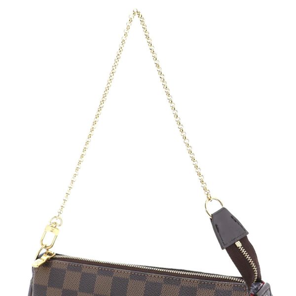 1240009003004 3 Louis Vuitton Damier Ebene Eva bag Shoulder Bag