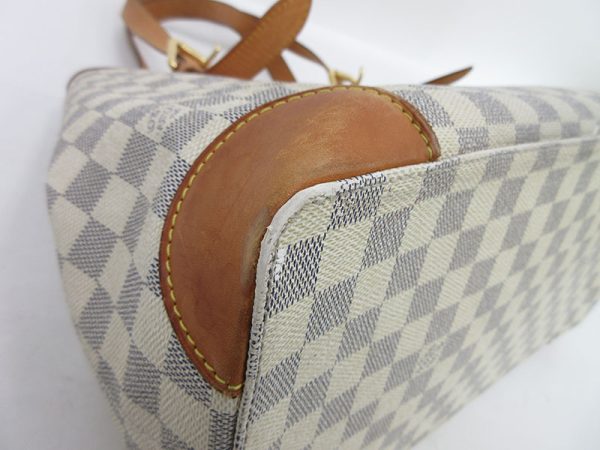 1240101041853 5 Louis Vuitton Damier Azur Hampstead MM Tote Bag