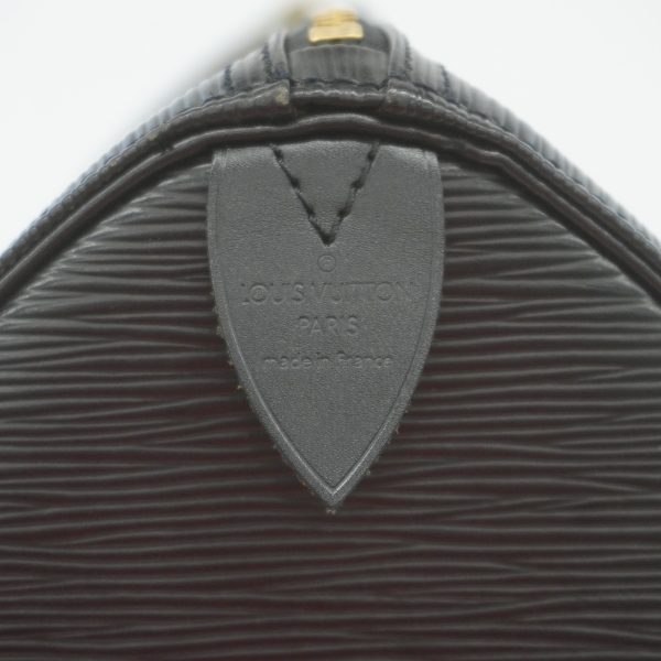 1584722 1993 5 Louis Vuitton Handbag Epi Speedy 35 Noir Bag