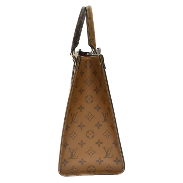 2 Louis Vuitton OntheGo MM Monogram Reverse Handbag