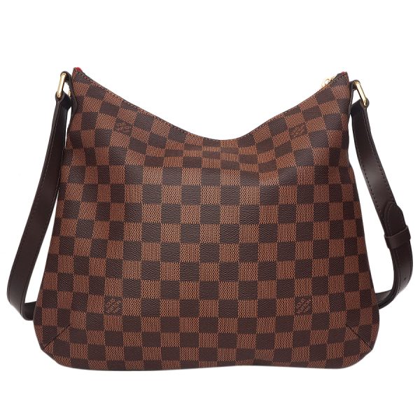 2 Louis Vuitton Shoulder Bag Bloomsbury PM Damier Ebene Canvas Brown