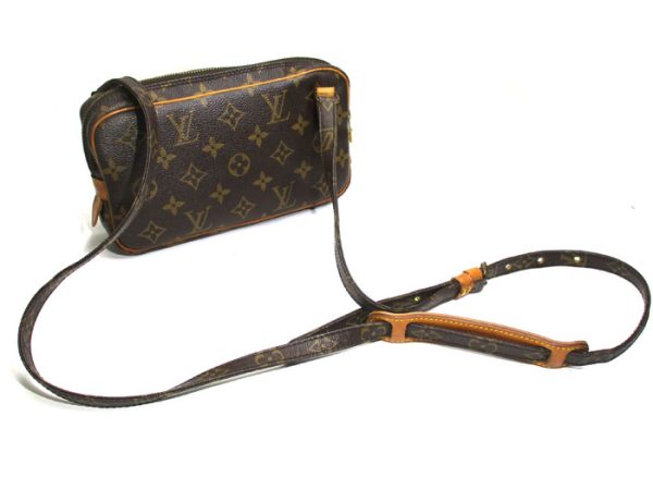 2 Louis Vuitton Pochette Marly Bandouliere Shoulder Bag Monogram