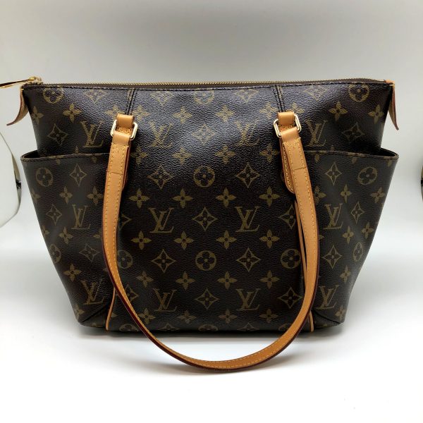 2 Louis Vuitton Totally PM Monogram Tote Bag Brown