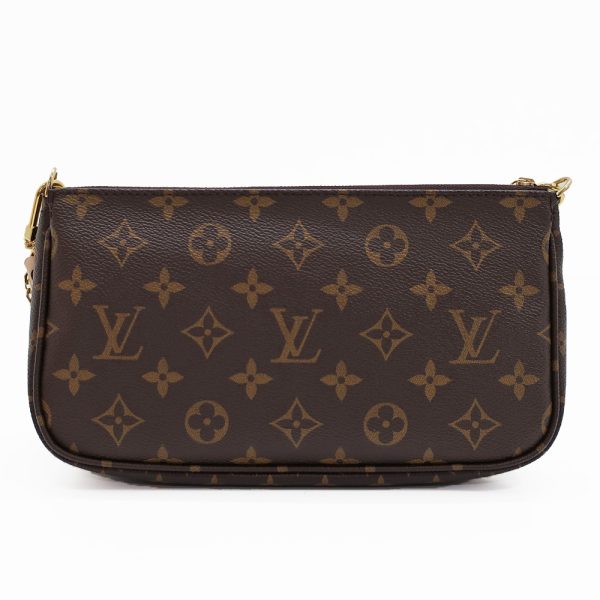 2 Louis Vuitton Multi Pochette Shoulder Bag Monogram Canvas Brown