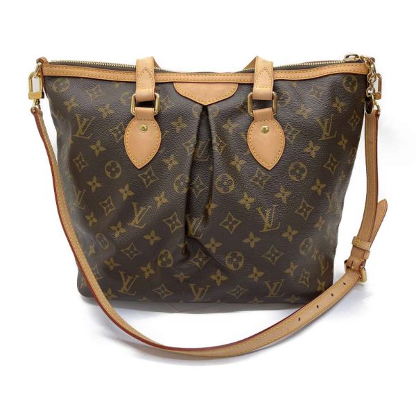 2 Louis Vuitton monogram Palermo PM handbag