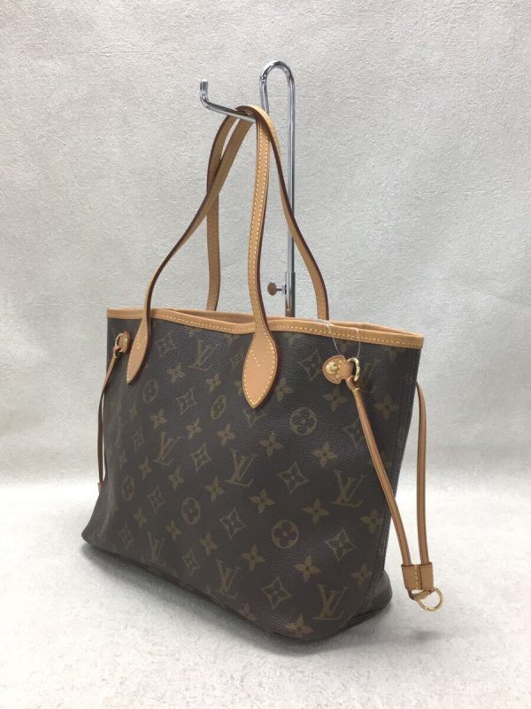 2 Louis Vuitton Neverfull PM Monogram Tote Bag