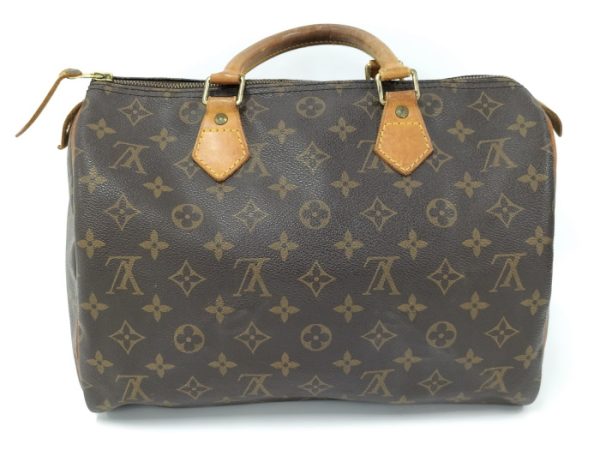 2 Louis Vuitton Speedy 30 Boston Bag Monogram