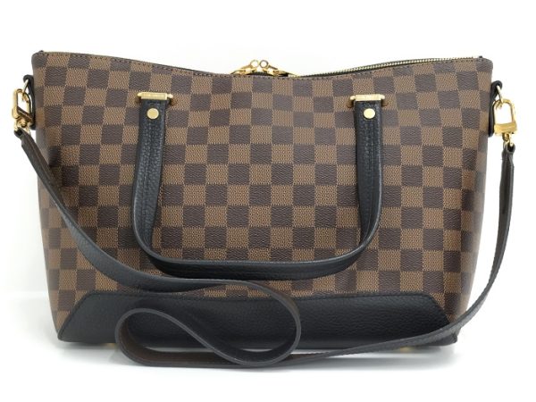 2 Louis Vuitton Hyde Park 2 Way Shoulder Bag Damier Ebene