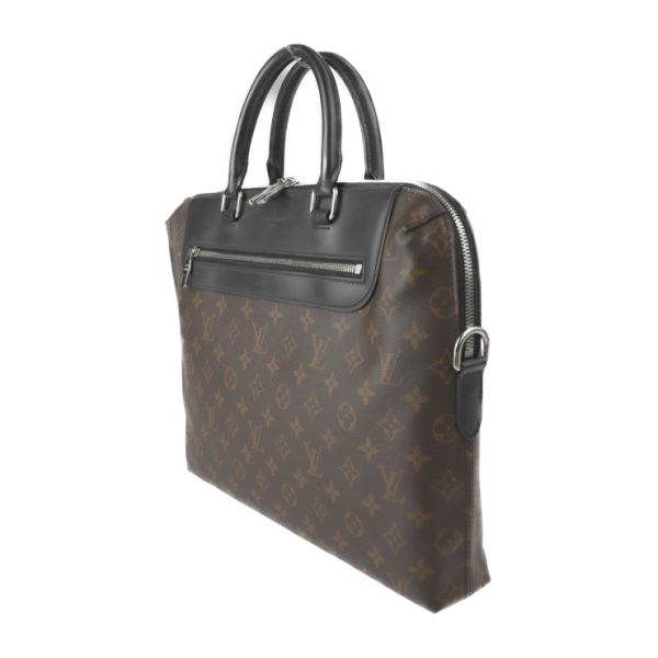 2 Louis Vuitton PDJ Porte Document Jules NM Business Bag Monogram