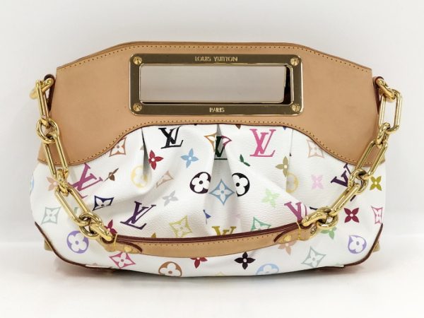 2 Louis Vuitton Judy MM Shoulder Bag Monogram Multicolor