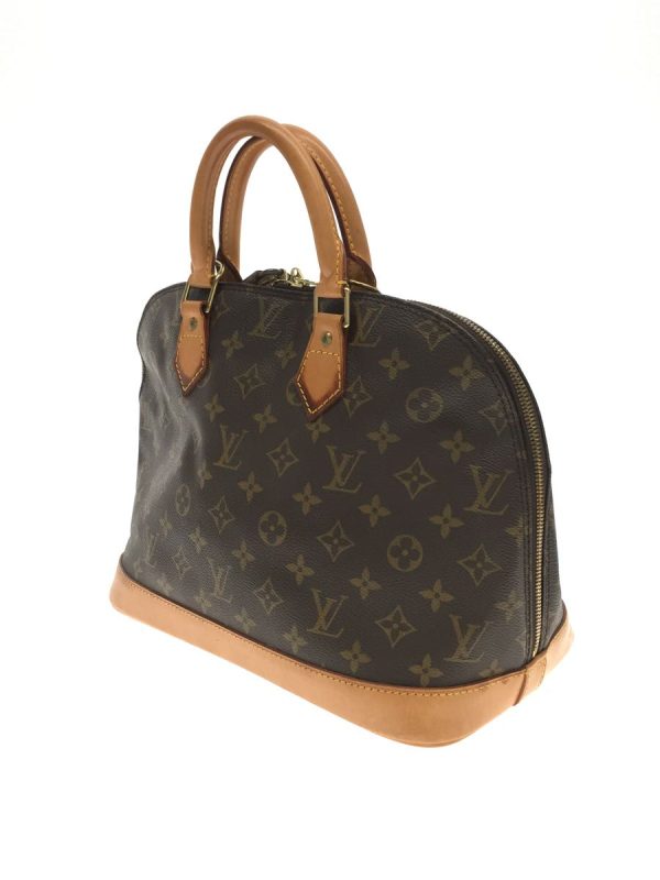 2 Louis Vuitton Alma Monogram Handbag