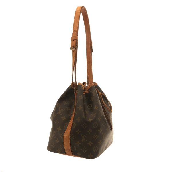 2 Louis Vuitton Petit Noe Shoulder Bag In Monogram Canvas