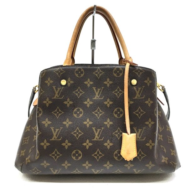 2 Louis Vuitton Montaigne MM 2way Bag Monogram