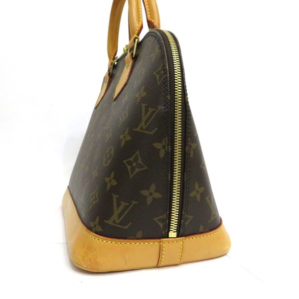 2 Louis Vuitton Alma PM Monogram Handbag AB Rank