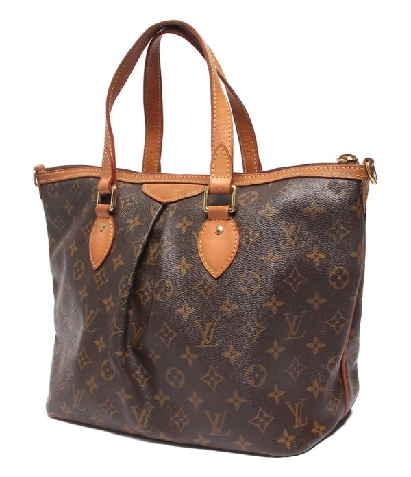 2 Louis Vuitton 2 Way Handbag Shoulder Bag Palermo PM Monogram