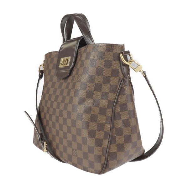 2 Louis Vuitton Cover Roseberry Handbag Damier Canvas Leather