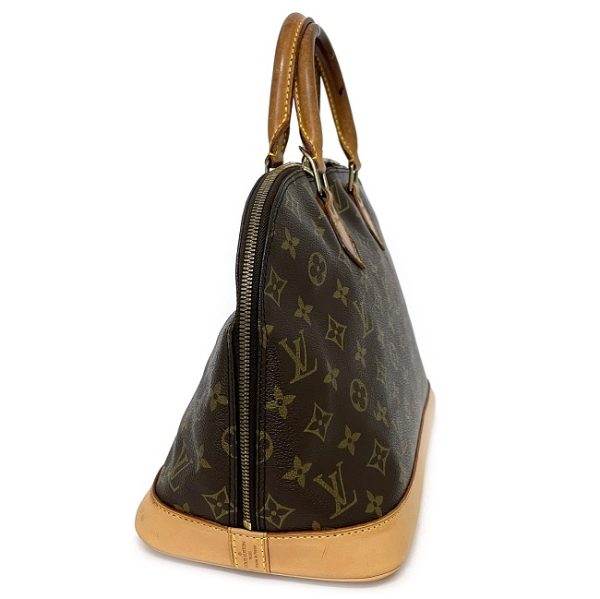 2 Louis Vuitton Handbag Alma PM Brown Monogram