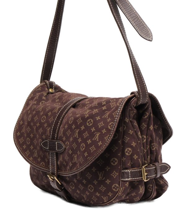 2 Louis Vuitton Shoulder Bag Crossbody Saumur 30 Monogram