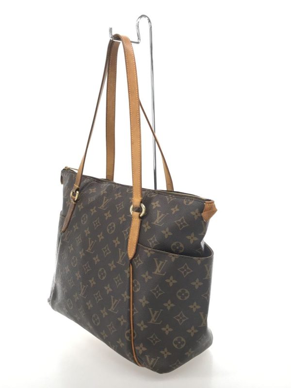 2 Louis Vuitton Totally MM Monogram Canvas Pvc Brown