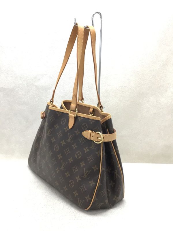 2 Louis Vuitton Batignolles Horizontal Monogram Handbag PVC Brown