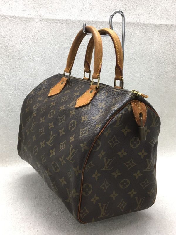 2 Louis Vuitton Mini Speedy Monogram PVC Brown