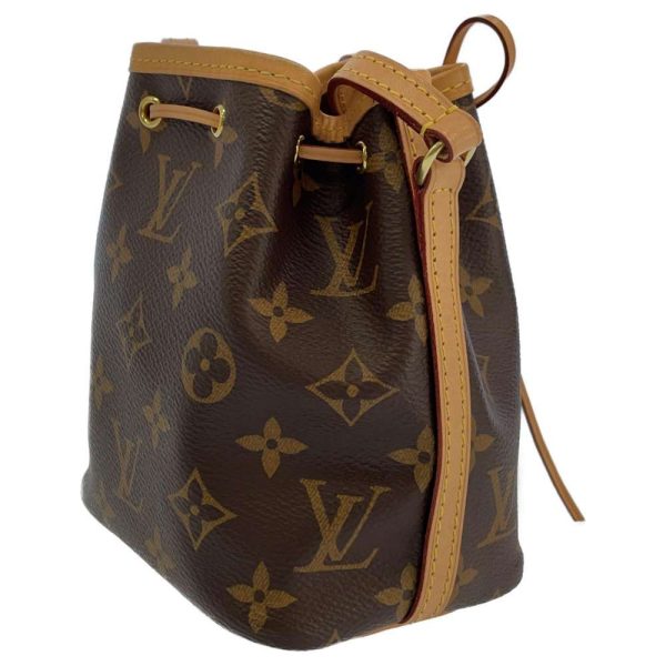 2 Louis Vuitton Shoulder Bag Monogram Nano Noe