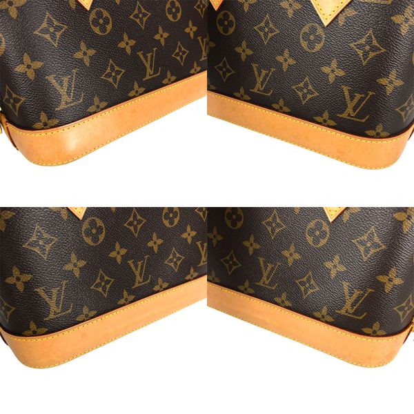 2 Louis Vuitton Alma BB Monogram Handbag