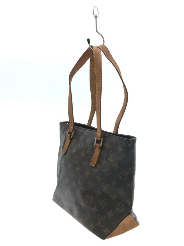 2 Louis Vuitton Hippopo Hand Bag Monogram PVC Brown