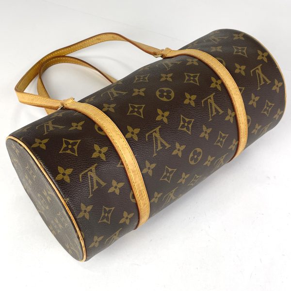 2 Louis Vuitton Papillon 30 Barrel Bag Handbag Monogram Brown