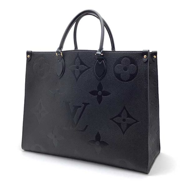 2 Louis Vuitton On The Go GM Monogram Implant Noir Black