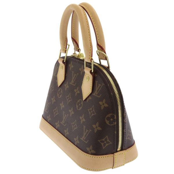 2 Louis Vuitton Handbag Monogram Alma BB 2way